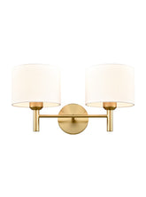 Franklite Barolo Double Wall Light Aged Brass